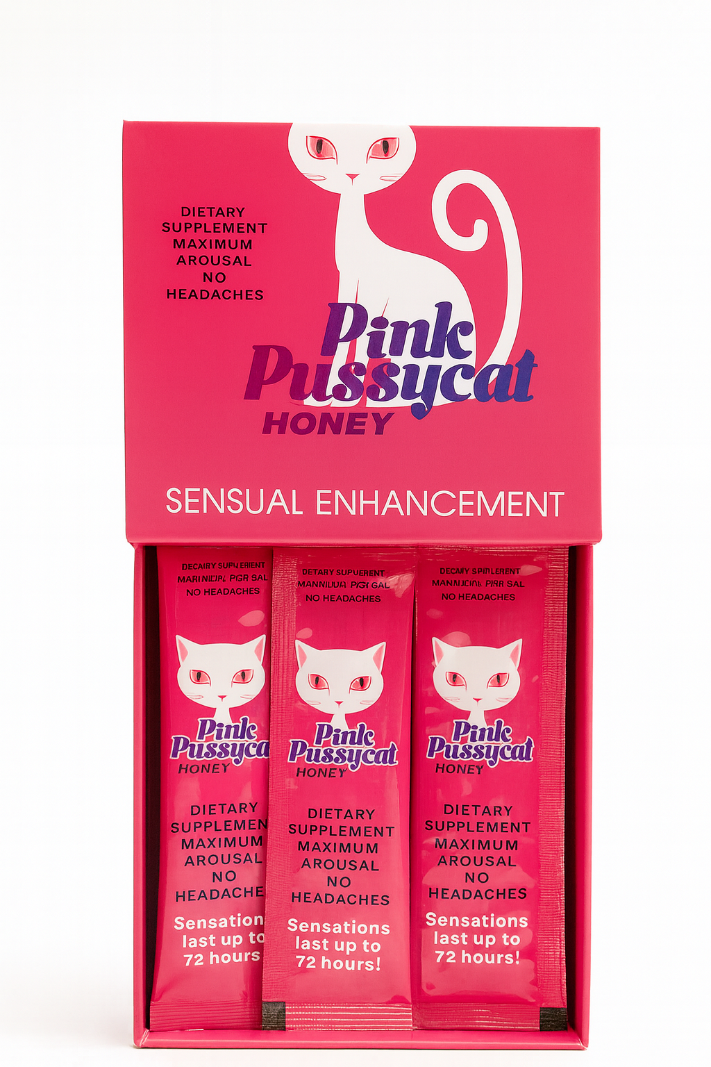 Pink Pussy Cat Honey- For Her